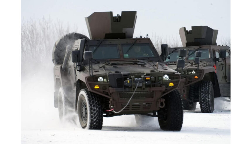 atentie coloane militare pe drumurile din romania autovehicule tactice blindate otokar cobra ii parte componenta a acestora 69a9b478bc49d