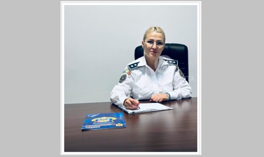 carmen serbanescu directorul ipj constanta imputernicita sefa centrului de informare si relatii publice din politia romana 69c407ead0c5a