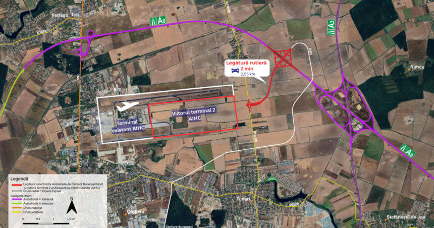 cnir lanseaza licitatie pentru conexiunea intre autostrada a0 si aeroportul otopeni investitie de peste 400 milioane de lei 69ba65d547b81