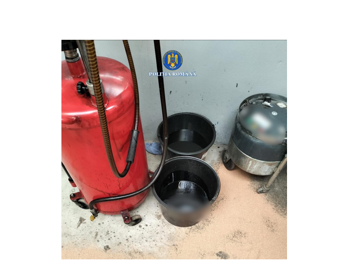 constanta amenzi de peste 90 000 de lei dupa controale politistilor de mediu 1 400 de litri de ulei auto uzat confiscati 69ac0da45d3ae