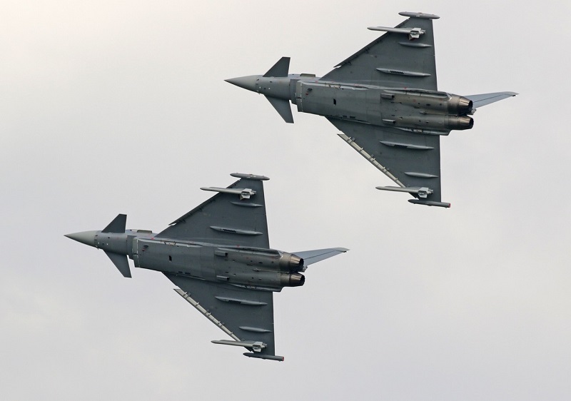 doua avioane eurofighter typhoon ridicate de la baza mihail kogalniceanu dupa detectarea unor drone la est de sulina 69c0562a07d62