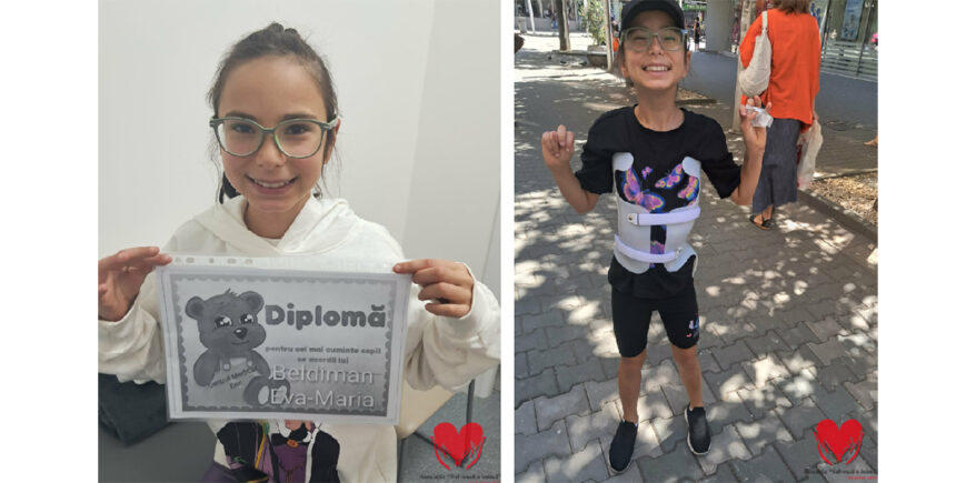 eva poate avea o copilarie normala cu ajutorul vostru zambesc merg la scoala dar stiu ca fara operatie spatele meu se va curba tot mai mult 69a5aadb8d510