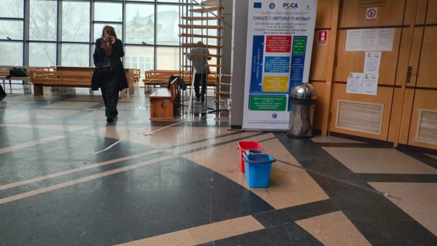 exclusiv video ministerul justitiei raspunde intrebarilor focus press despre palatul de justitie din constanta unde ploua si in interior 69c1c004a2a6e