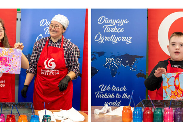 foto ateliere de pictura pe apa institutul yunus emre a marcat ziua mondiala a sindromului down din 21 martie 69c0f7fe4c79f