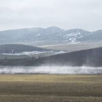 foto fenomen interesant pe campurile din dobrogea pamantul pare ca fierbe la suprafata 69a4284413694