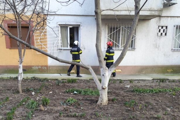 foto video interventie de urgenta pe strada arcului din constanta o femeie care nu mai raspundea la telefon salvata de pompieri 69a7035fefac7