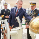 galerie foto majestatea sa margareta custodele coroanei la bordul navei scoala mircea 69cc2406cdb4b