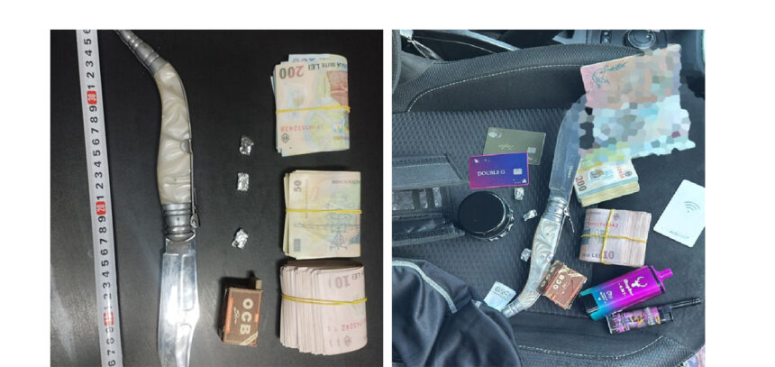 mangalia droguri o arma alba si 8 400 de lei descoperite la un barbat in zona statiei de taxiuri de langa primarie 69c24cea80fbe