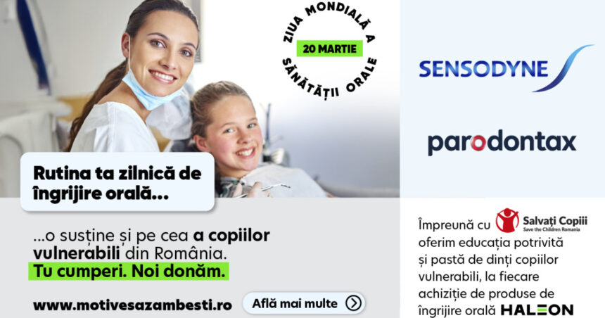 mii de copii din comunitati vulnerabile vor primi produse de igiena orala prin parteneriatul intre haleon romania salvati copiii 69a7f0d4230ac