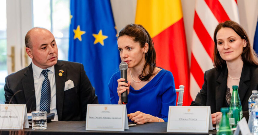 mirabela gradinaru la o masa rotunda cu medici romani din sua au fost analizate posibilitati de cooperare intre cele doua tari 69c50704f3cf8