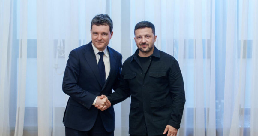 nicusor dan il primeste joi la cotroceni pe volodimir zelenski presedintele ucrainean intalnire si cu ilie bolojan 69b1915958bb5
