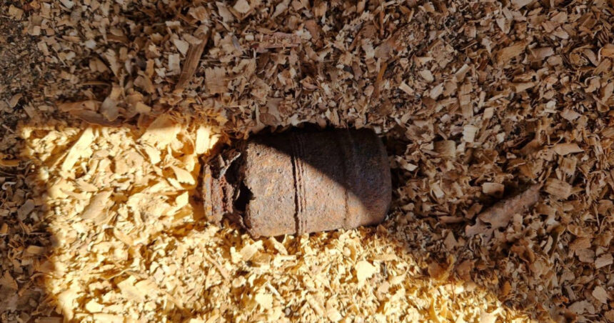 o grenada a fost gasita de un localnic din harghita in propria curte 69b5467d5c150