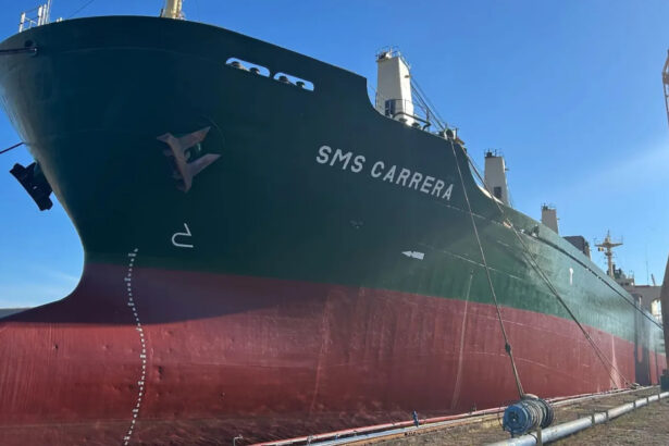 o nava a intrat in coliziune cu o macara plutitoare in portul constanta 69b7c6762df4e