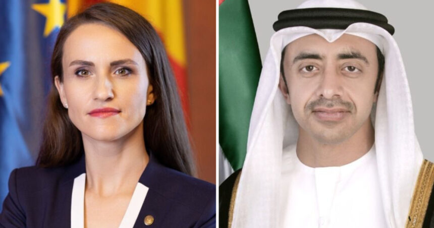 oana toiu discutie cu omologul sau din emiratele arabe unite despre situatia romanilor din regiunea afectata de razboi 69a5f32e154a4