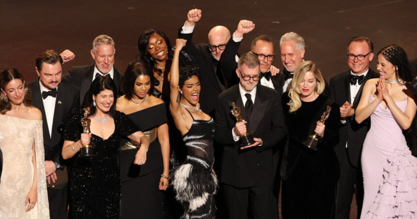 oscar 2026 one battle after another marele castigator al galei si record pentru sean penn lista completa a castigatorilor 69b79fad54eb8