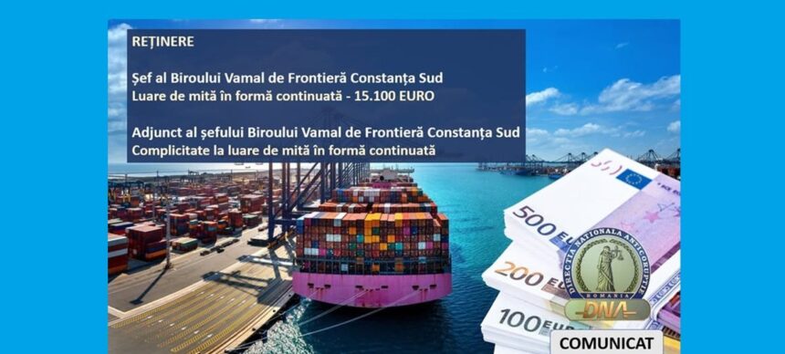 seful biroului vamal de frontiera constanta sud octavian lica parfenie a fost arestat pentru 30 de zile adjunctul sau christian gudu a primit control judiciar 69ab2c96e9e84