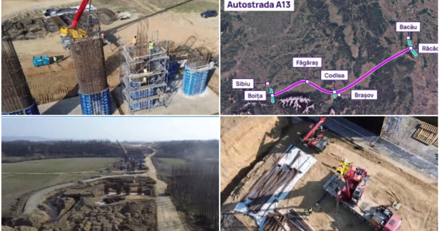 video autostrada sibiu fagaras prinde contur ca sa termine la timp muncitorii au lucrat si pe timp de iarna cand ar urma sa fie gata 69bb861f2b47c