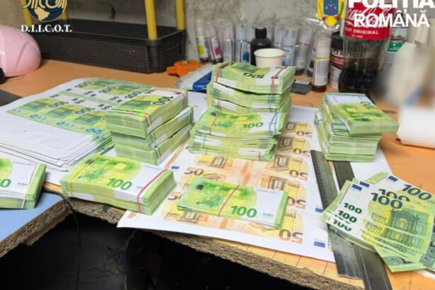 video fabrica de bani falsi la suceava trei romani si un italian au tiparit 2 milioane de euro bancnotele au fost distribuite in bulgaria 69c3aaeca2d37