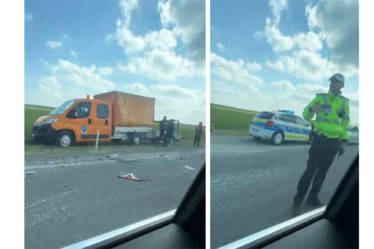 video inca un accident rutier pe dn 3 ostrov constanta sunt implicate mai multe autovehicule 69b6b23d27e49
