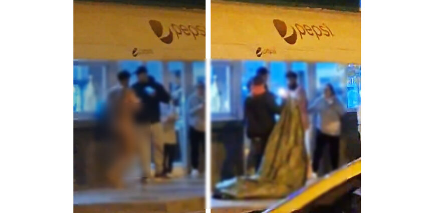 video scene interzise la ciresica in tomis nord un tanar gol pusca surprins de trecatori pe strada 69ab13fc54328