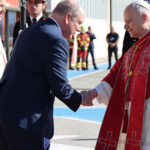 videofoto papa leon al xiv lea la monaco intampinat de printul albert si printesa charlene va oficia liturghia pentru 15 000 de persoane 69c7b0f79dfa8