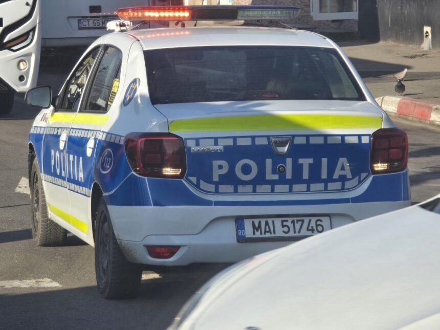 a lovit o femeie si a fugit sofer depistat la scurt timp de politisti in zona tomis iii 69d108e83c960