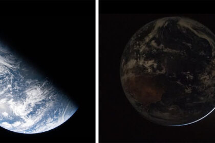 foto astronautii misiunii artemis ii pe drumul spre luna imagini spectaculoase cu pamantul vazut din capsula orion 69cffe00ce555