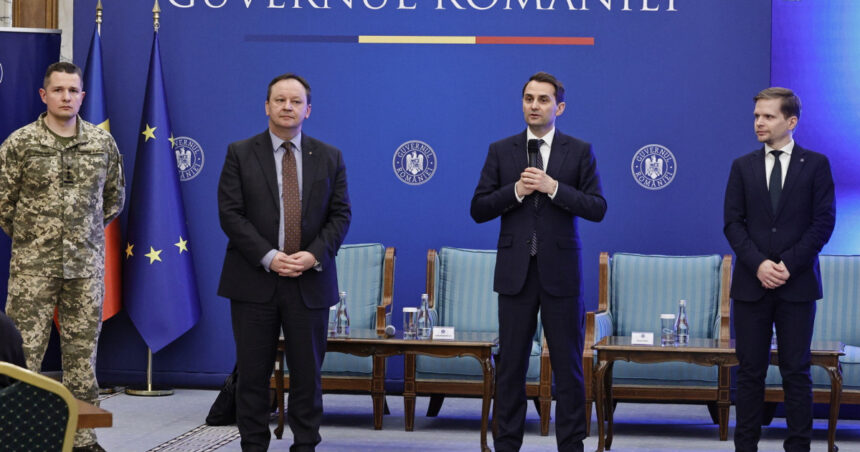 galerie foto intalnire strategice de tip b2b la guvern companii ucrainene au discutat cu industria de aparare din romania despre productia de drone 69cd4b58611ce