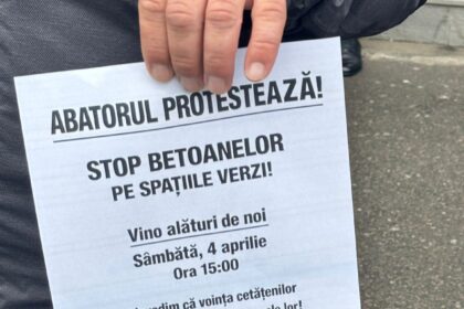 galerie foto protest in cartierul abator locuitorii contesta proiectul cambela prod 69d10c6c6630c