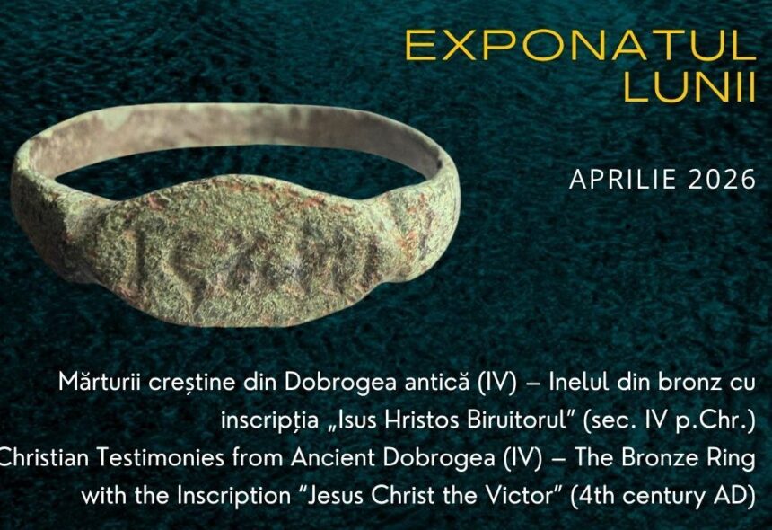 un inel din secolul iv expus la muzeul de istorie nationala si arheologie constanta cand si unde a fost descoperit 69d799b8c90fb