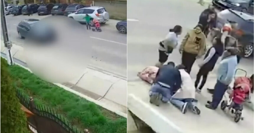 video accident grav in bacau un copil a fost lovit de o masina dupa ce a fugit de langa mama sa interventia a doi tineri i a salvat viata 69cd47e57b7e3