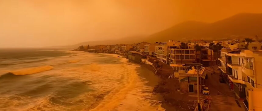 video imagini spectaculoase cu norul de praf saharian ce a acoperit turcia 69d00f9014015