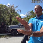 videofoto tiger woods la telefon cu donald trump dupa accident surprins de camera politiei 69cf68c08d50d