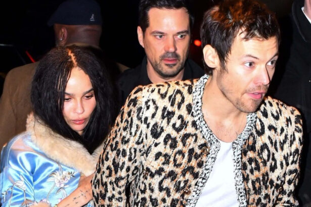 actrita zoe kravitz si superstarul pop harry styles s au logodit 69fda31bb1609