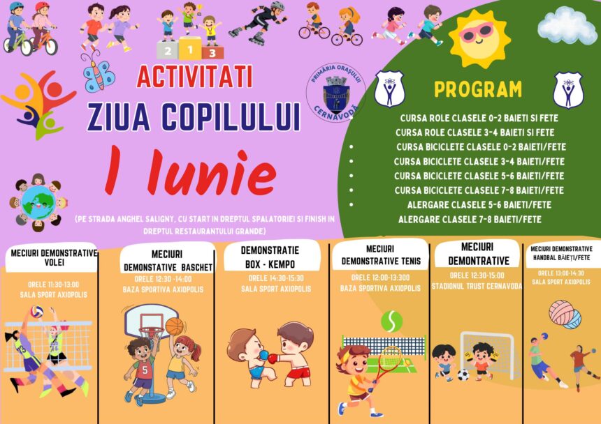 copiii din cernavoda sarbatoresc ziua de 1 iunie prin sport la actiunile clubului axiopolis 6a175623b78ee