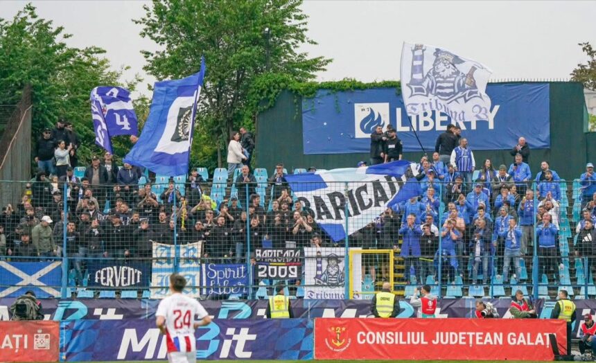 fanii farului au rabufnit la galati gica popescu contestat din peluza 6a007c078c6d2