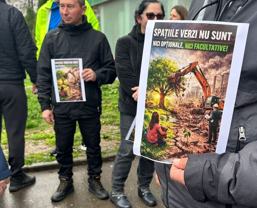 locuitorii din zona abator nu se lasa continua demersurile in instanta pentru spatiul verde de langa un bloc 69fe6505e0039