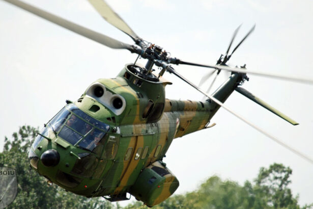 mapn un elicopter din escadrila 712 a avut o defectiune tehnica in timpul unui zbor de instructie aterizare in apropiere de resita 6a15b8be5abe2