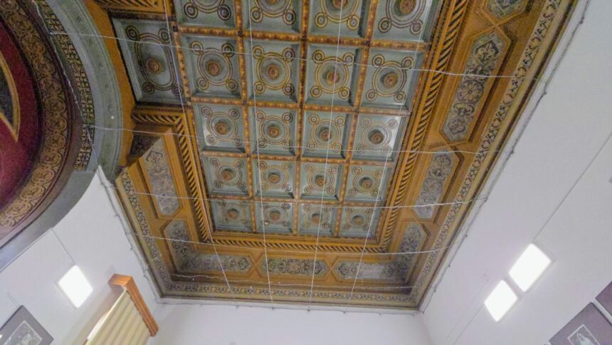 muzeul de arta populara din constanta intre istorie si arta povestea plafonului pictat in stil bizantin 69fa683233a63