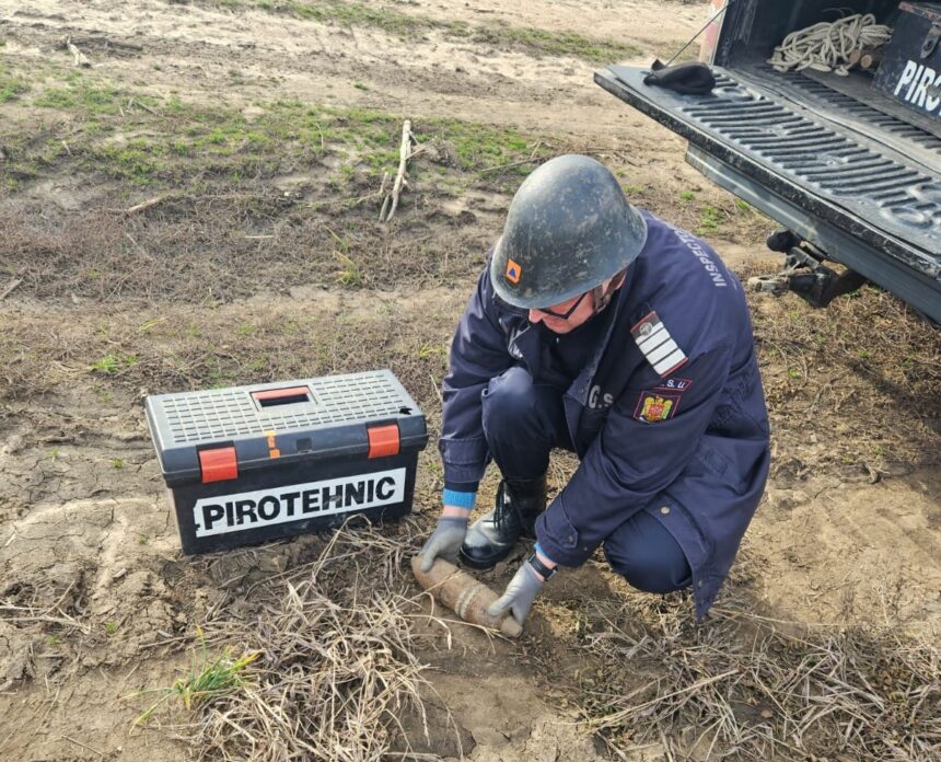 proiectil cu 2 kg de explozibil detonat controlat la tulcea cazul preluat de pca constanta 6a097da98f2a7