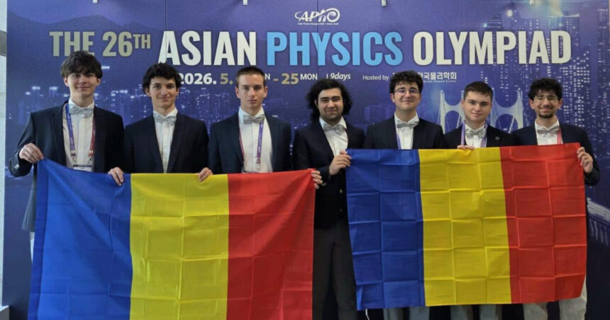 succes pentru elevii romani la olimpiada asiatica de fizica 2026 trei medalii de argint trei de bronz si o mentiune de onoare 6a12b6cf22b24