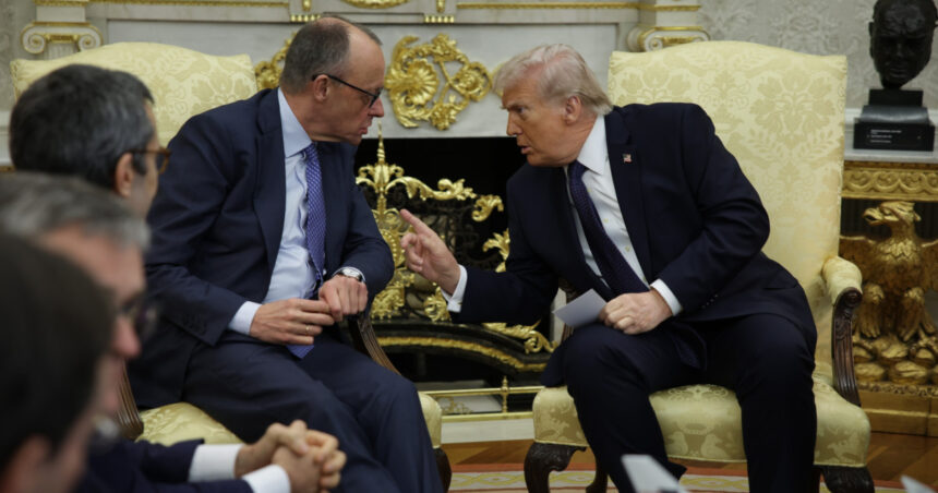 trump si merz incearca sa detensioneze relatiile dintre sua si germania dupa disputa privind iranul ne am coordonat pozitiile 6a0749cfa06a3
