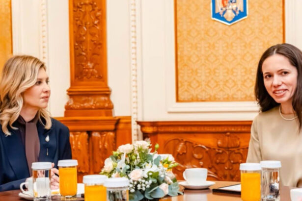 video mirabela gradinaru s a intalnit cu olena zelenska la palatul cotroceni prima doamna a ucrainei vizita la universitatea bucuresti 6a048e351b9a5