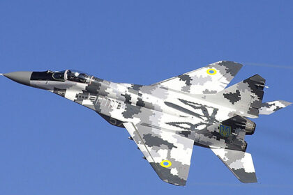 video momentul in care un pilot ucrainean de mig 29 distruge o drona rusa shahed intr o misiune de interceptare la joasa altitudine 6a00c05c4fd06