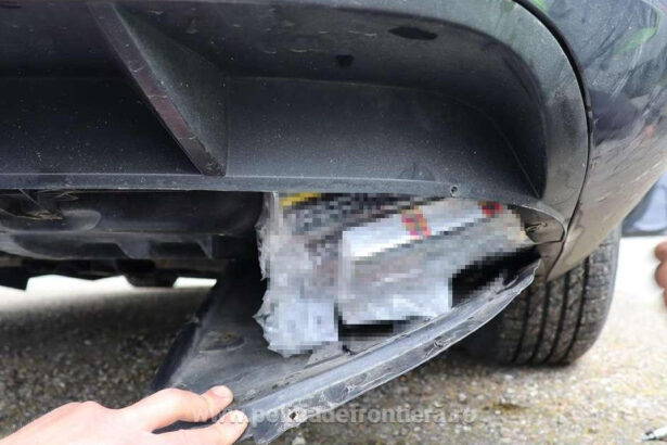 video un bulgar a incercat sa intre in romania cu peste 1 000 de pachete de tigari locurile ingenioase unde le tinea ascuns 6a005deedb226