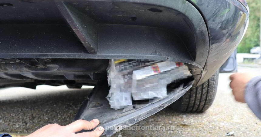 video un bulgar a incercat sa intre in romania cu peste 1 000 de pachete de tigari locurile ingenioase unde le tinea ascuns 6a005deedb226
