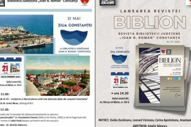 zilele constantei marcate la biblioteca judeteana ioan n roman 6a0d4dcb2b994