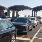 cnair circulatie ingreunata pe podul giurgiu ruse din cauza lucrarilor pe partea bulgara soferii asteapta zeci de minute 6a3660e5b1cb1