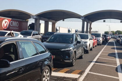 cnair circulatie ingreunata pe podul giurgiu ruse din cauza lucrarilor pe partea bulgara soferii asteapta zeci de minute 6a3660e5b1cb1