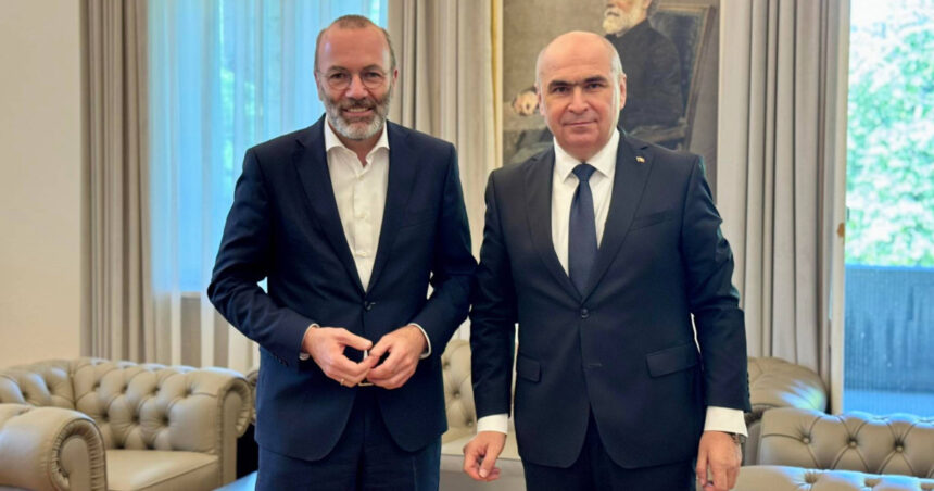 ilie bolojan s a intalnit cu presedintele ppe manfred weber viitorul nostru este intr o europa puternica moderna si responsabila 6a202516950ce